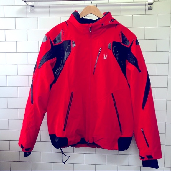 Spyder Jackets \u0026 Coats | Spyder Pinnacle Insulated Ski Jacket Red XXL Nwot | Color: Black/Red | Size: XXL | Ahaus444's Closet